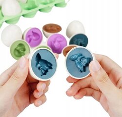 Vaikiški kiaušiniai dinozaurai Norimpex 1009125 цена и информация | Развивающие игрушки | pigu.lt