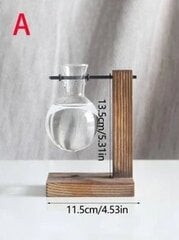 Подвесная стеклянная ваза Electronics LV-7 13.5 см цена и информация | Вазы | pigu.lt
