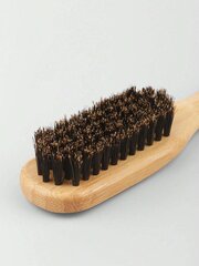 Натуральная щетка для волос, Electronics LV-11, коричневый, 1 шт цена и информация | Расчески, щетки для волос, ножницы | pigu.lt