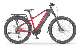 Elektrinis dviratis Ecobike RX 500 SUV 17 15 AH, raudonas/juodas цена и информация | Электровелосипеды | pigu.lt