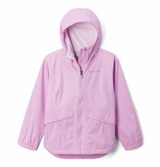 Lietaus striukė mergaitėms Columbia Rainy Trails RG2008-561, rožinė цена и информация | Куртки, пальто для девочек | pigu.lt