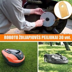 Peiliukų komplektas vejos robotams kaina ir informacija | Sodo technikos dalys | pigu.lt