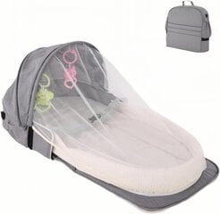 Компактный многофункциональный рюкзак-кроватка для ухода за ребенком, 90 x 43 см, разноцветный цена и информация | Детские кроватки | pigu.lt
