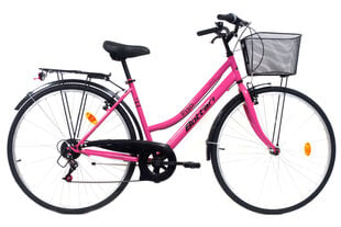 Товар с повреждённой упаковкой. Городской велосипед Bottari Piso 28", розовый цена и информация | Товары для спорта, отдыха, туризма с поврежденной упаковкой | pigu.lt