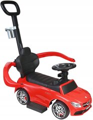 Paspiriamas automobilis-stumdukas su rankena Funfit Kids Mercedes AMG C63, raudonas цена и информация | Игрушки для малышей | pigu.lt