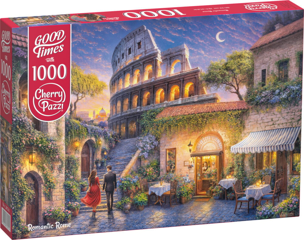 Dėlionė CherryPazzi Summer in Venice, 1000 d. цена и информация | Dėlionės (puzzle) | pigu.lt