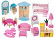Medinis lėlių namas Funfit Kids 3044, 90 cm kaina ir informacija | Žaislai mergaitėms | pigu.lt