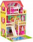 Medinis lėlių namas Funfit Kids 3044, 90 cm kaina ir informacija | Žaislai mergaitėms | pigu.lt