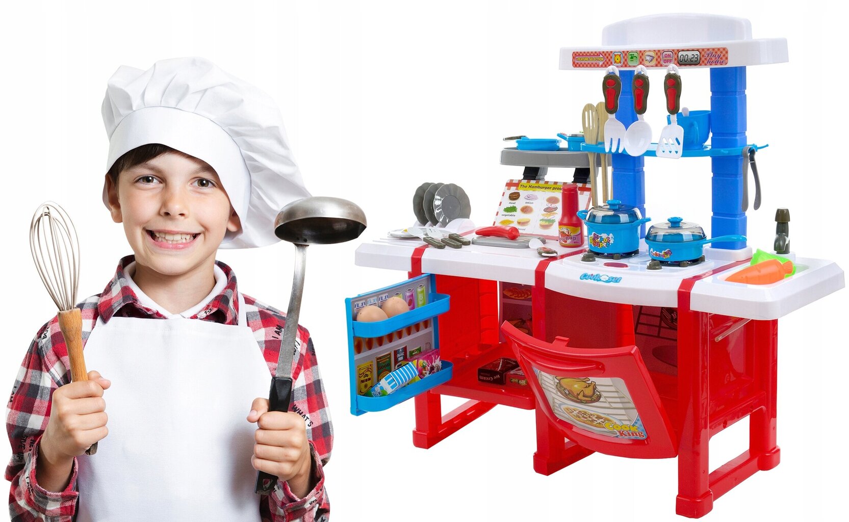 Žaislinė virtuvėlė Funfit Kids Kitchens 1569 kaina ir informacija | Žaislai mergaitėms | pigu.lt