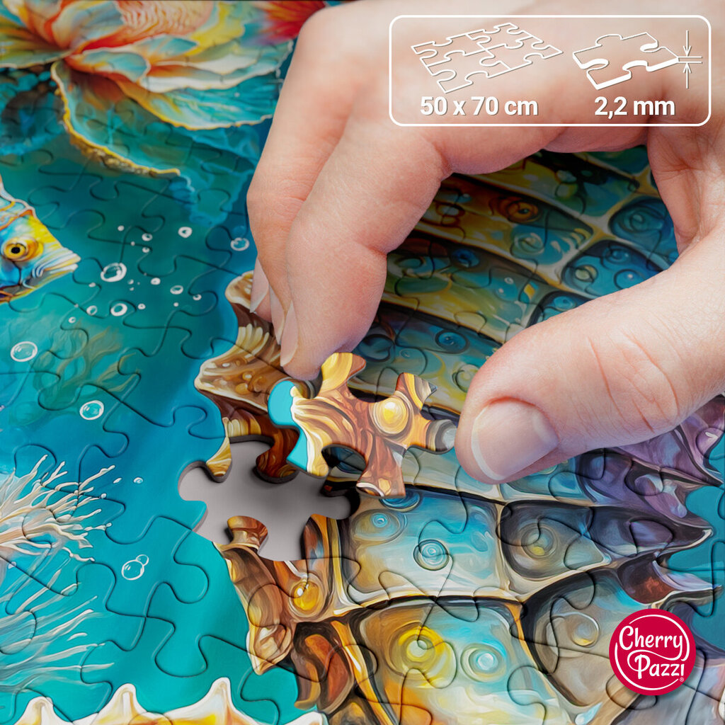 Dėlionė CherryPazzi Seahorse, 1000 d. цена и информация | Dėlionės (puzzle) | pigu.lt