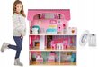 Medinis lėlių namas Funfit Kids Cottage 3893, 70 cm kaina ir informacija | Žaislai mergaitėms | pigu.lt