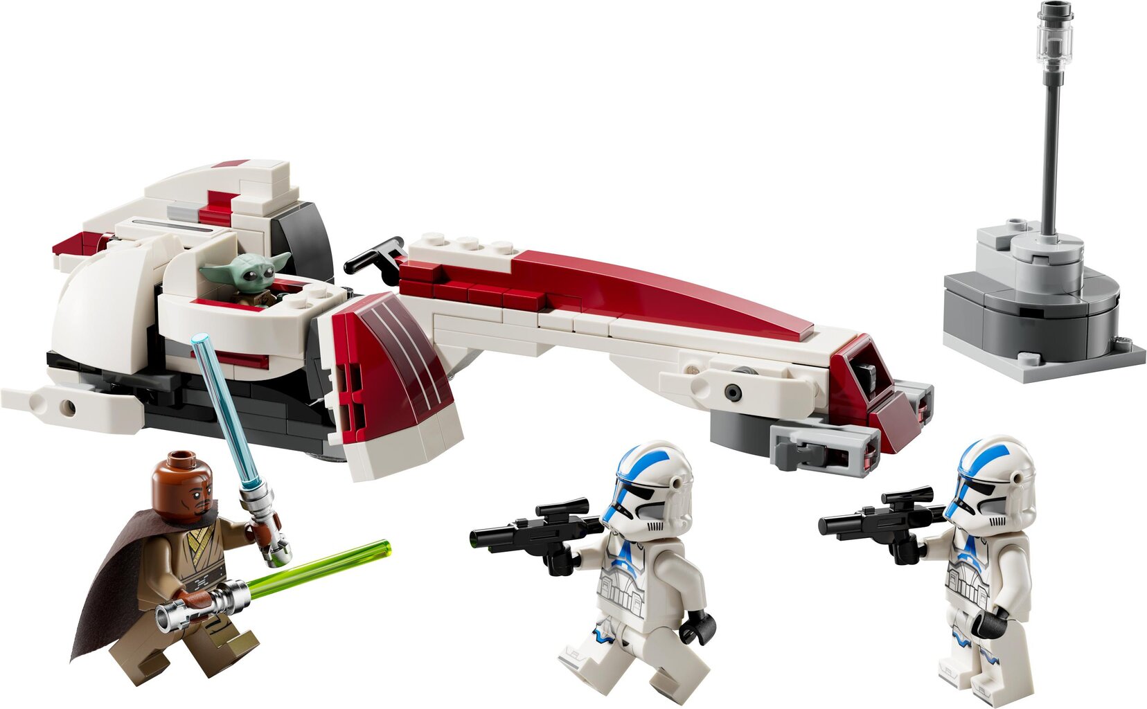 75378 LEGO® Star Wars™ BARC greitaeigio motociklo pabėgimas kaina ir informacija | Konstruktoriai ir kaladėlės | pigu.lt