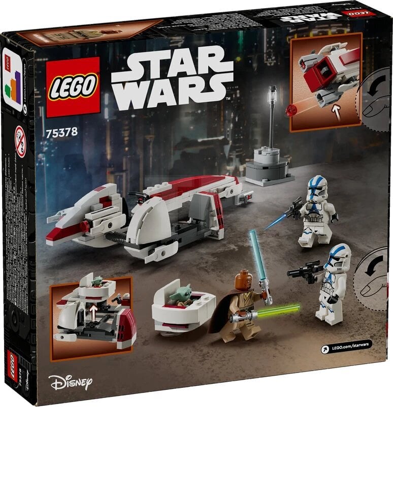75378 LEGO® Star Wars Barc SpeederTM pabėgimas, 221 d. kaina ir informacija | Konstruktoriai ir kaladėlės | pigu.lt