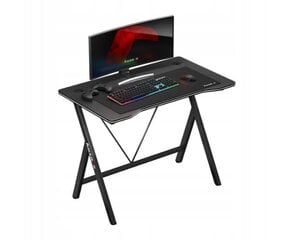 Игровой стол Huzaro Hero 1.4 черный цена и информация | Компьютерные, письменные столы | pigu.lt