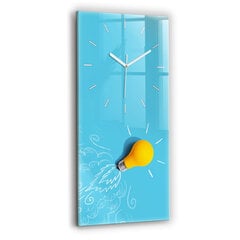 Sieninis laikrodis Lemputės brėžinys цена и информация | Часы | pigu.lt