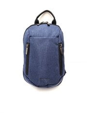 Vyriškas rankinukas/kuprinė Pierre Cardin 3321, mėlynas цена и информация | Мужские сумки | pigu.lt
