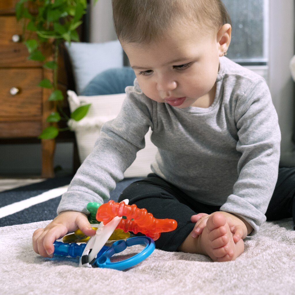 Kūdikio įkandimas Baby Einstein Ocean Explorers Sea of Sensory™ 3m+ kaina ir informacija | Žaislai kūdikiams | pigu.lt