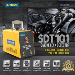 Dūmų detektorius Autool SDT101 kaina ir informacija | Auto reikmenys | pigu.lt