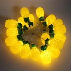 Girlianda ananasai 20 LED, 3m kaina ir informacija | Girliandos | pigu.lt