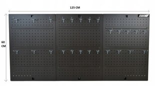 Įrankių lenta su kabliukais FR4026 kaina ir informacija | Įrankių dėžės, laikikliai | pigu.lt