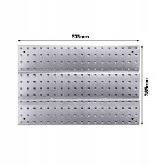 Metalinė įrankių lenta 385 x 575 mm цена и информация | Ящики для инструментов, держатели | pigu.lt