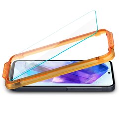Spigen Glass tR AlignMaster 2 Pack - Samsung Galaxy A55 цена и информация | Защитные пленки для телефонов | pigu.lt