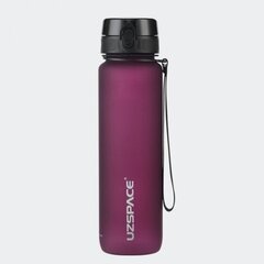 Посуда для напитков UZSPACE TRITAN без BPA, 800 ml, 3053-PURPLISH-RED цена и информация | Фляги для воды | pigu.lt