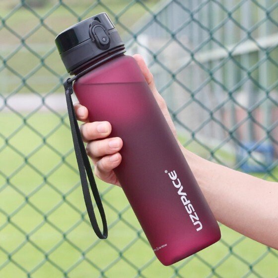 Gertuvė Uzspace, 800 ml - 3053-PURPLISH-RED, be BPA plastiko kaina ir informacija | Gertuvės | pigu.lt