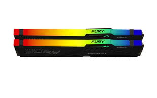 Kingston Fury Beast RGB (KF560C30BBEAK2-64) kaina ir informacija | Operatyvioji atmintis (RAM) | pigu.lt