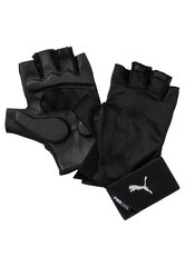 Puma Pirštinės TR Ess Gloves Premium Black 041467 01 041467 01/L kaina ir informacija | Vyriški šalikai, kepurės, pirštinės | pigu.lt