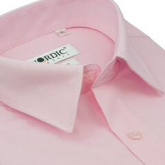 Рубашки однотонные мужские NORDIC, приталенный силуэт - С длинным рукавом 1109F-44 цена и информация | Мужские рубашки | pigu.lt
