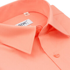 Рубашки однотонные мужские NORDIC, приталенный силуэт - С длинным рукавом 1110F-41 цена и информация | Мужские рубашки | pigu.lt