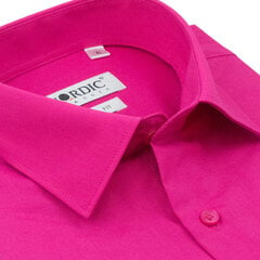 Рубашка для мужчин Nordic, розовая цена и информация | Рубашка мужская | pigu.lt