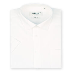 Рубашка для мужчин Nordic, белая цена и информация | Рубашка мужская | pigu.lt