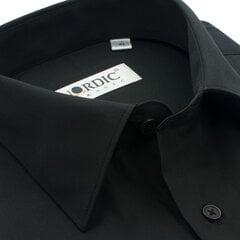 Рубашка для мужчин Nordic, чёрная цена и информация | Мужские рубашки | pigu.lt