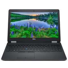 Dell E5550 15.6 1920x1080 i5-5300U 8GB 512SSD WIN10Pro цена и информация | Ноутбуки | pigu.lt