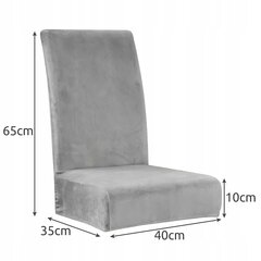 Kėdės užvalkalas, 4 vnt. kaina ir informacija | Baldų užvalkalai | pigu.lt