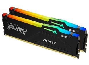 Kingston Fury Beast RGB (KF560C30BBEAK2-32) kaina ir informacija | Operatyvioji atmintis (RAM) | pigu.lt