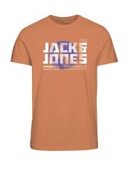 Jack & Jones детская футболка 12256935*01, оранжевый 5715515004386 цена и информация | Рубашки для мальчиков | pigu.lt