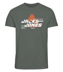 Marškinėliai berniukams Jack & Jones, žali kaina ir informacija | Marškinėliai berniukams | pigu.lt