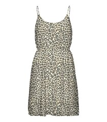 Vero Moda suknelė moterims 10289489*01, smėlio spalvos цена и информация | Платья | pigu.lt