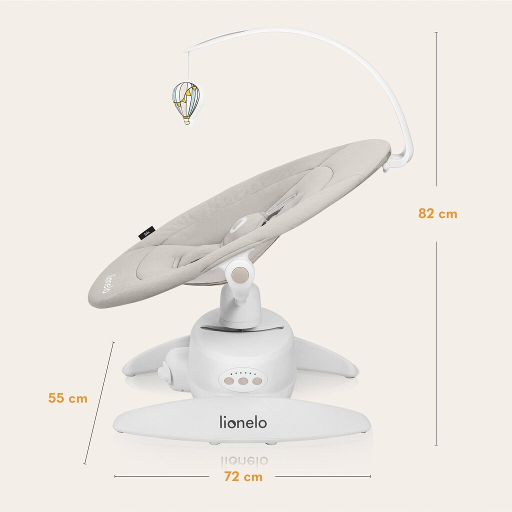 Gultukas/sūpynės Lionelo Iris, beige sand kaina ir informacija | Gultukai ir sūpynės | pigu.lt