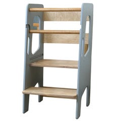 Детский стульчик Ingvart Step, 85x38x45 см цена и информация | Детские столы и стулья | pigu.lt