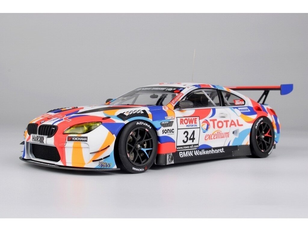 Surenkamas modelis NuNu BMW M6 GT3 2020 Nurburgring, 1/24 kaina ir informacija | Konstruktoriai ir kaladėlės | pigu.lt