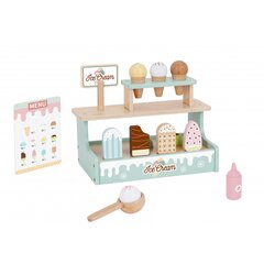 Medinė ledų parduotuvė Tooky Toy kaina ir informacija | Žaislai mergaitėms | pigu.lt