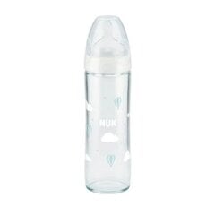 Stiklinis buteliukas Nuk First Choice+ 0-6 mėn, 240 ml kaina ir informacija | Buteliukai kūdikiams ir jų priedai | pigu.lt
