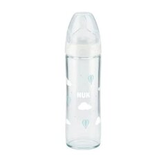 Stiklinis buteliukas Nuk First Choice+ 0-6 mėn, 240 ml цена и информация | Бутылочки и аксессуары | pigu.lt