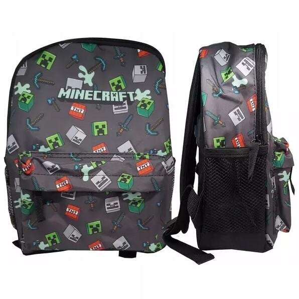 Ikimokyklinė kuprinė Minecraft, 28 cm kaina ir informacija | Kuprinės mokyklai, sportiniai maišeliai | pigu.lt