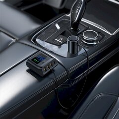 Automobilinis įkroviklis Acefast USB-C, 3x USB, QC 3.0 цена и информация | Автомобильные электропринадлежности 12V | pigu.lt