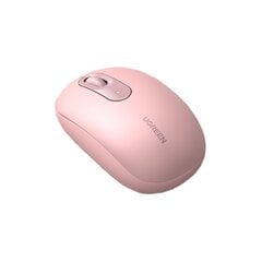 Belaidė kompiuterio pelė, Ugreen MU1051, USB 2,4 GHz., rožinės spalvos kaina ir informacija | Pelės | pigu.lt